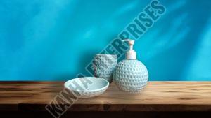 Ball Shape Ceramic Bathroom Set For Home Decor