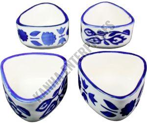 Ceramic Chutney Bowl Set Of 6 Pieces