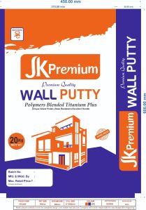 JK Premium Wall Putty, Packaging Type : Bag