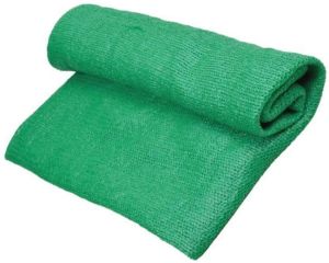 Plain Green Construction Cloth Net, Technics : Machine Made