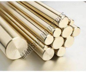 Polished C48500 Naval Brass, Shape : Round