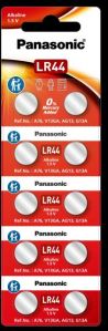 PanasonicLR44 Alkaline Button Batteries/1BELR44DA/2B5