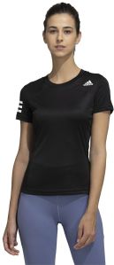 Black Adidas Round Neck Women's T-Shirt