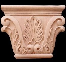 Acanthus Crest Pilaster