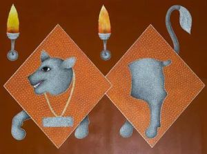 Museum Objects Painting