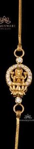 Goddess Lakshmi Diamond Pendant