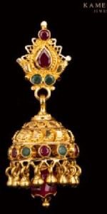 Gold Jhumkas