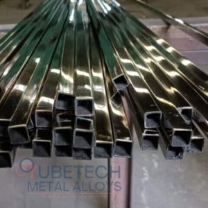 Square Mirror Polish Stainless Steel Pipes