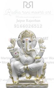 Marble Ganesh Moorti, Certification : ISO 9001:2008 Certified