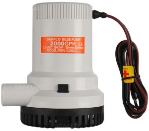 2000 GPH 24V Boat Marine Plumbing Electric Bilge Pump