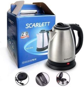 Electric Stainless Steel Scarlett Kettle, Capacity : 2 Litres