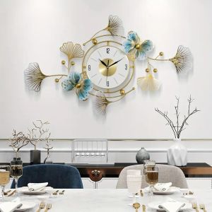 Designer Iron Wall Clock Wall Art