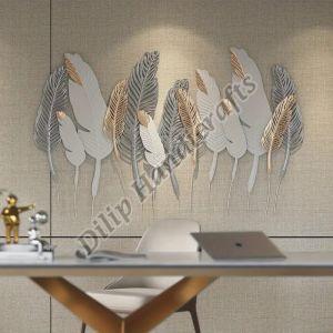 Polished Leaf Metal Wall Art