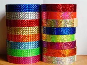 Rolex Polyethylene Terephthalate Holographic Tapes For Decoration