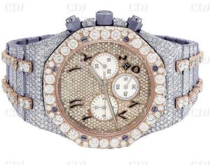 PR24 Arabic Dial VVS Moissanite Diamond Watch