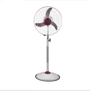 16 Inch Maroon Eco Bullet Pedestal Fan