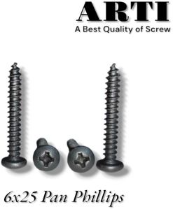 6x25 Pan Phillips Self Tapping Screw For Industrial