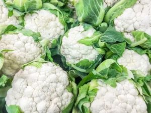 Fresh Cauliflower, Color : Green White