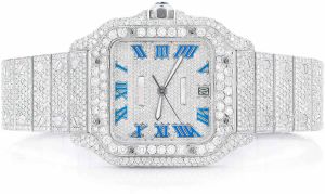 Cartier Skeleton Diamond Stainless Steel Watch, Speciality : Rust Free, Fine Finish, Elegant Attraction