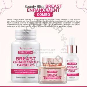 Bounty Bliss Breast Enhancement Cream Capsule Liquid Drops Combo