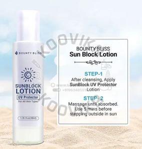 Bounty Bliss Sun Block Lotion For Skin Care