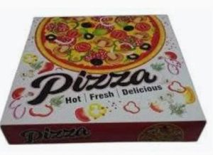 Printed Pizza Box, Color : Multicolor 8X8X1.5 Inch