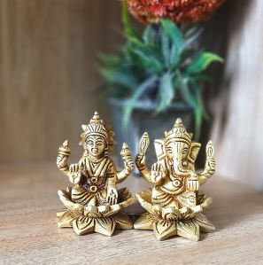 Jyoti Enterprises Brass Laxmi Ganesh Jo 002