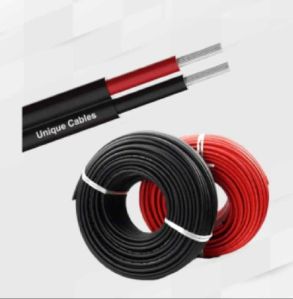 Copper DC Solar Wire, Color : Black, Red