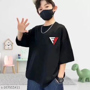 Boys Printed Oversized T Shirt