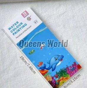 Printed Water Coloring Book, Cover Material : Paper
