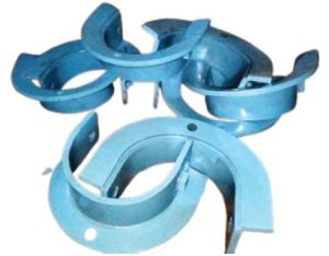 Powder Coated Metal Cone Crusher Arm Guard, Color : Blue