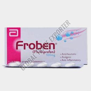 Froben 100mg Tablet, Packaging Type : Box