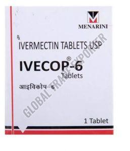 Ivecop 6mg Tablet, Composition : Ivermectin