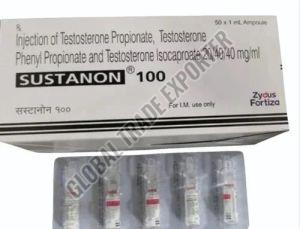 Sustanon 100 Tablet, Packaging Size : 1ml