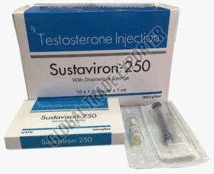 Sustaviron 250mg Injection, Form : Liquid