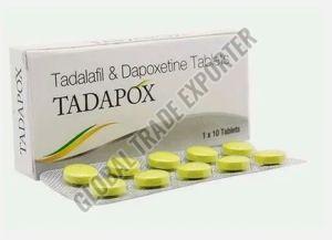 Tadapox Tablet, Packaging Type : Box