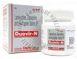 Duovir N Tablets For Used To Treat HIV Infection