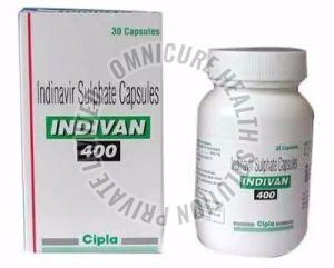 Indivan 400mg Capsules, Medicine Type : Allopathic