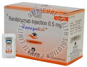 Ranizurel 0.5mg Injection For Macular Degeneration, Macular Swelling