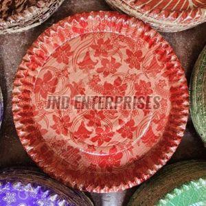 Printed Paper Plates For Event, Party, Utility Dishes