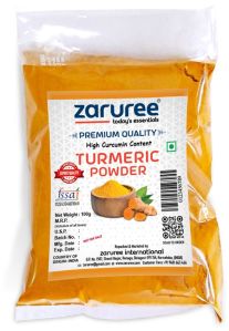 Zaruree Polished Raw Organic Turmeric Powder, Color : Yellow