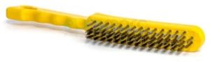 Plastic Handle Wire Brush, Bristle Material : Stainless Steel