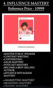 Influence Mastery Courses
