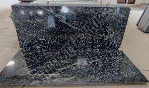 Polished Black Markino Granite Slab For Staircases, Kitchen Countertops, Flooring