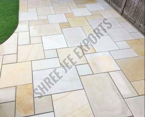 Polished Mint Sandstone Slab For Flooring