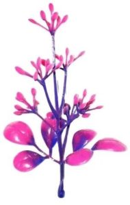 Nimboo Moti Sky Blue Pink - Artificial Plastic Plant Fillers