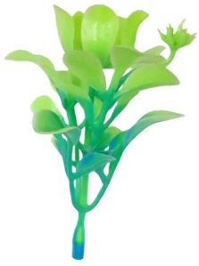 Nimboo Phool Sky Blue Parrot Green - Artificial Plastic Plant Fillers