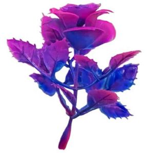 Rose Sky Blue Pink - Artificial Plastic Plant Fillers