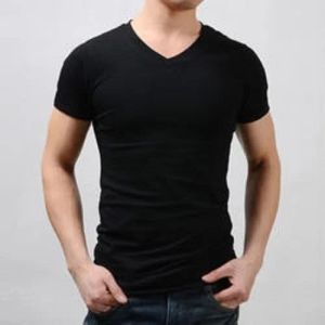 Mens V Neck Cotton T Shirt, Packaging Type : Corrugated Boxes