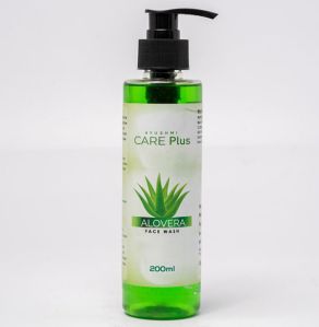 Aloe Vera Face Wash 200ml, Form : Gel